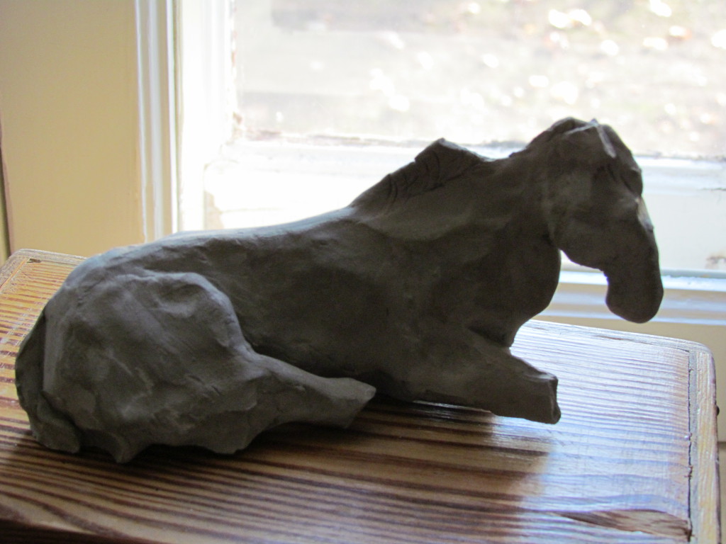 Skulptur gjord av patient