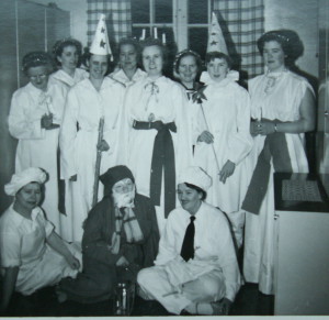 Luciatåg 1950-talet