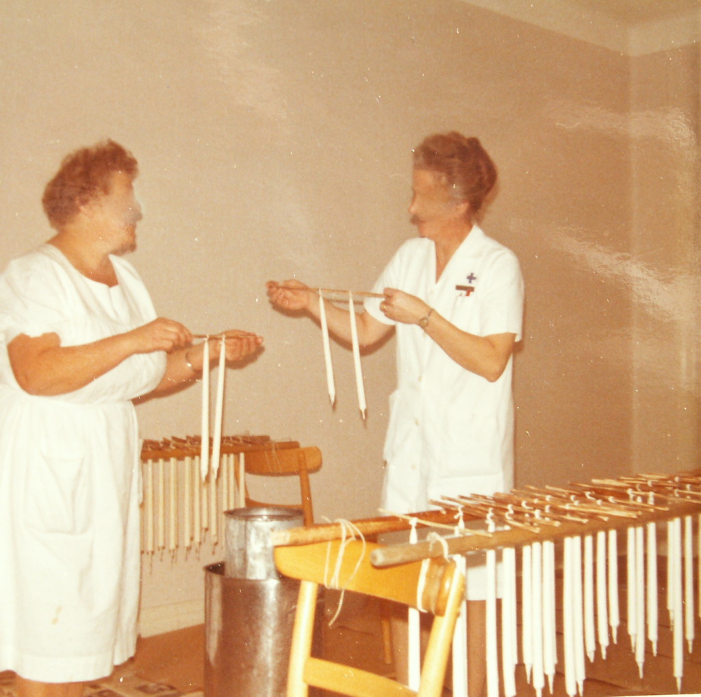 Ljusstöpning 1960-talet