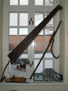 Issåg och hake för isblock