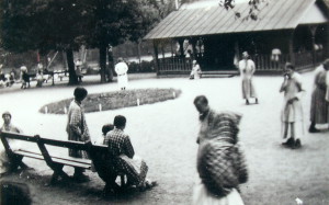 Promenadgård för kvinnor 1940-talet